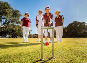 Up, up and croquet as club celebrates milestone birthday