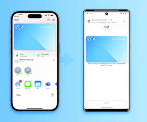 BMW digital key shareable between devices