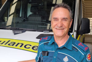 Paramedic honoured with service medal