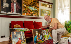 Insatiable appetite for artistic genius