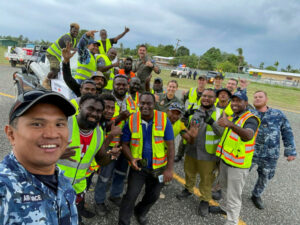 Amberley mission brings PNG relief