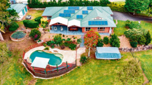 Brick home on acre near Brisbane River