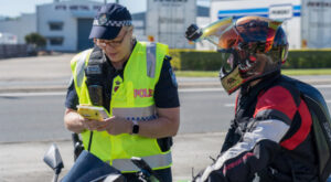 Police Commissioner works RBT shifts