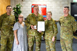 Fernvale sapper passes on military wisdom