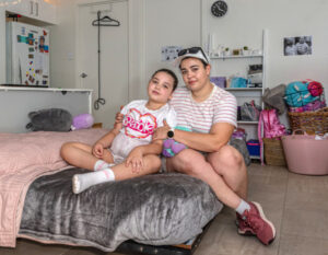 Single mum’s housing struggle PTSD