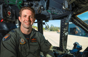 Sky’s the limit for Spartan flyover pilot