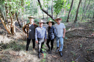 Volunteers join bushcare efforts