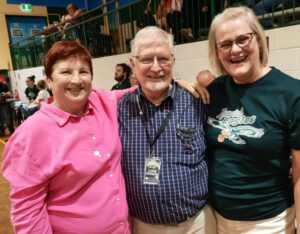 Olympian Trish at home among Ipswich fans