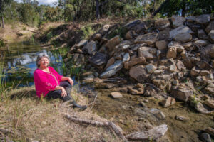 Illegal dam misery for neighbours
