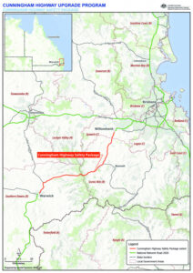 Willowbank to Warwick – $28M Cunningham Highway safety upgrade