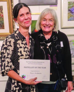 Ipswich Artist awarded Pastellist of the Year (Get your ARTS into Gear)