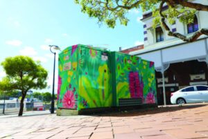 Street art highlights region’s wildlife and native plants