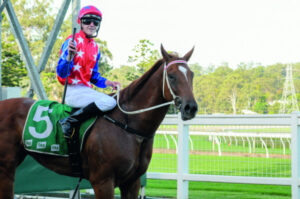 Leigh playing her role in Team Sears