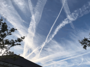 Government pressed to explain unusual aircraft trails
