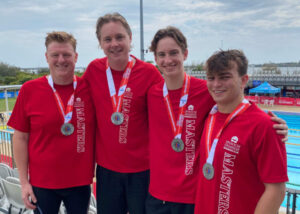 Record-breaking Ipswich swimmers master Pan Pacs pool