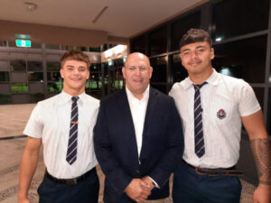 Broncos star shares wise advice with Ipswich footballers