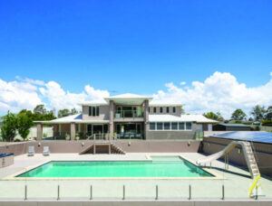 Large home in river side estate at Karalee