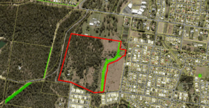 Odours dog area at proposed housing site