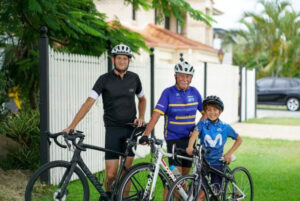 Three generations test endurance for charity