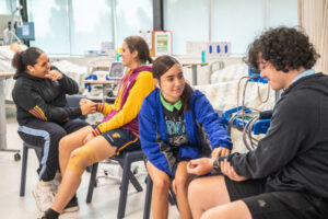 Hands-on training builds nursing skills