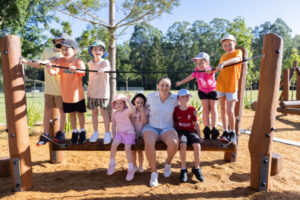 Barty playground a grand slam for fun