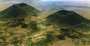 When volcanic peaks peppered Redbank Plains