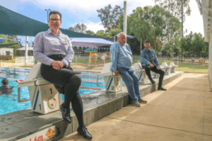 Heaters switched on at Leichhardt Pool
