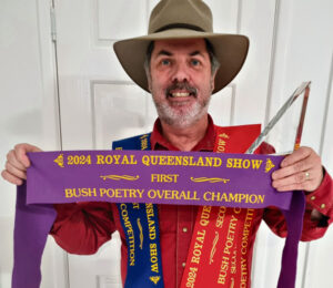 Award winning bush poet loves telling stories