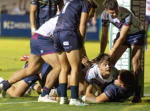 Anxious moments: ISHS captain praises team after vital try