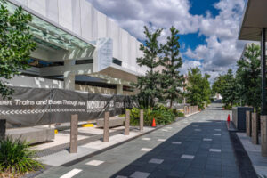 Traffic returns to Nicholas Street