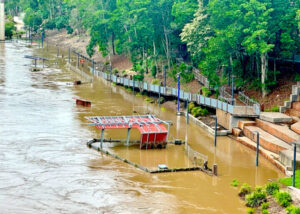 Parts of region smashed by 300mm