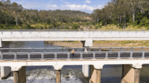 Mount Crosby Weir Bridge reopens as pedestrian link