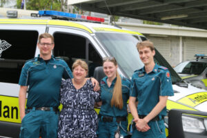 Heart patient lucky to be alive