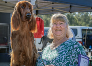 Labour of love, Louise and Lycan love the show circuit