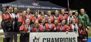 Kim boxing on after sharing in Rosewood soccer success