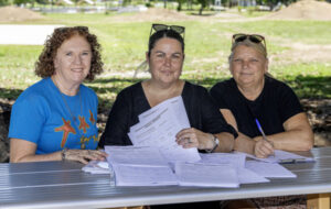 Hundreds of residents fight Thagoona towers DA