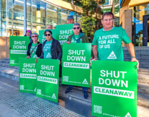 Dumps operator in court