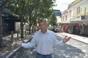 Martin takes on empty city centre