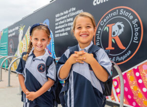 School’s in for day one