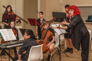 Strings summoned to make music together