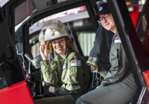 Teens taste life as Air Force aviators