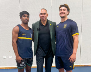 Olympian inspires Bremer State High students