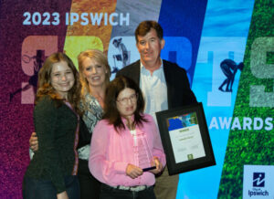 Inspirational sport star Bella rides through fears