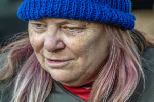 Elwyn, 86, helps homeless from mobility scooter