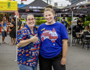 Australia Day revellers enjoy CSI entertainment