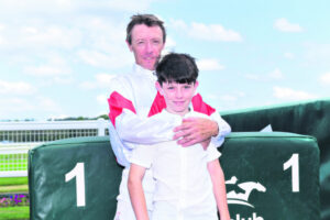 Dad’s not wild about Harry being a jockey