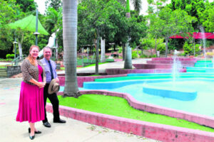 Waterplay area reopens after floods