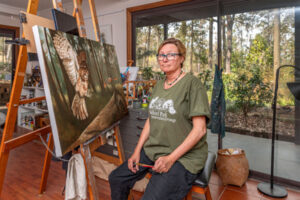Artist devastated at proposed habitat destruction