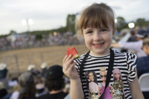 Showgrounds bull ride thrills