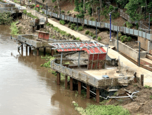 River Heart boardwalks will be ripped up